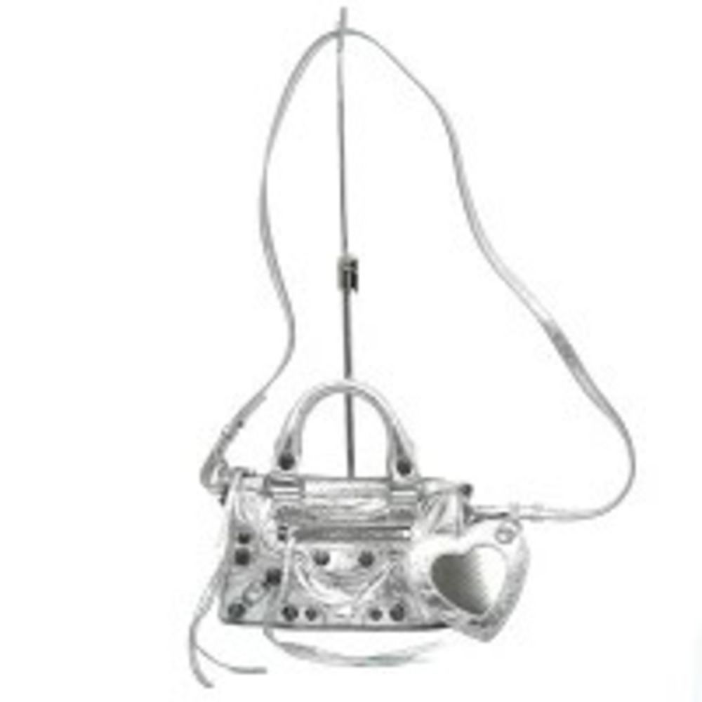 Balenciaga Lucagol Handbag Shoulder Leather